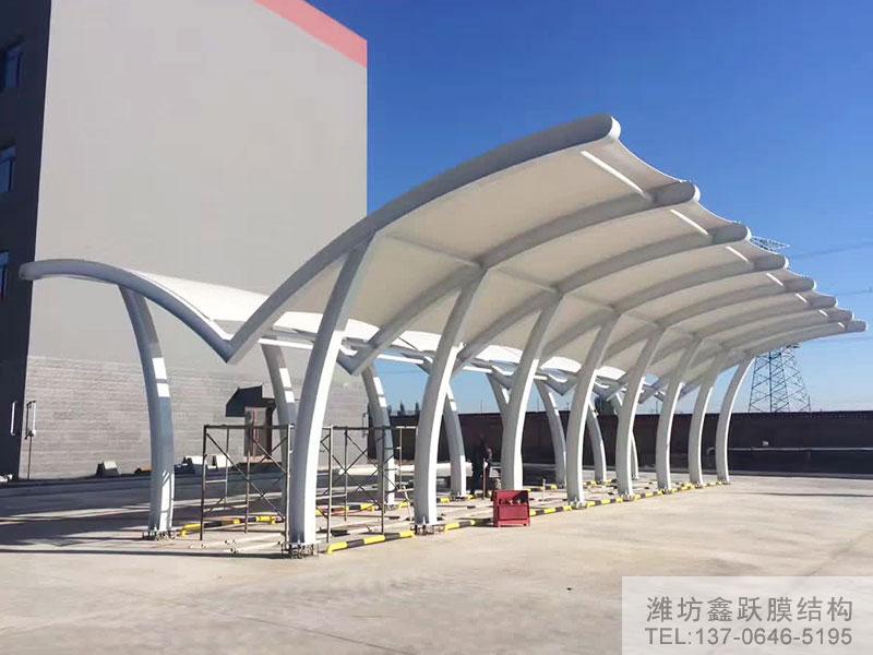 膜结构车棚