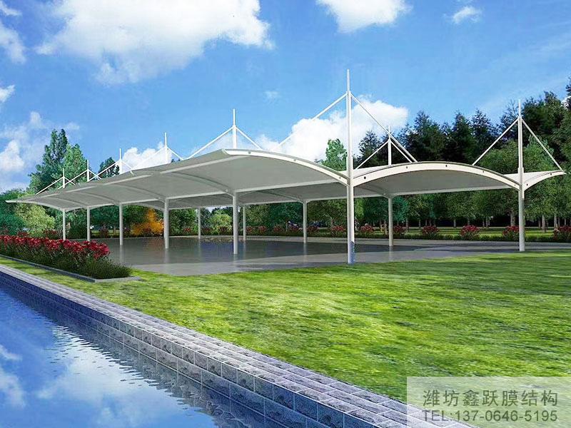 膜结构车棚