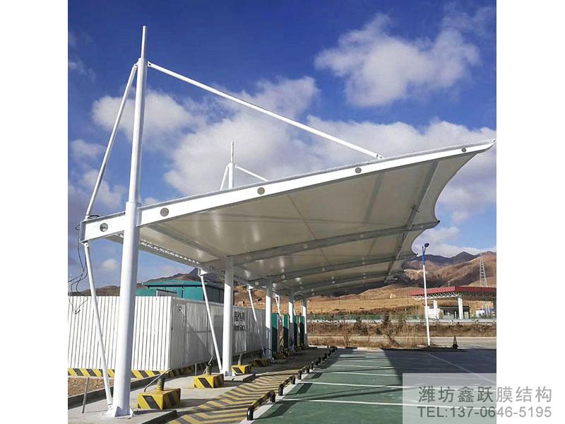 膜结构充电桩