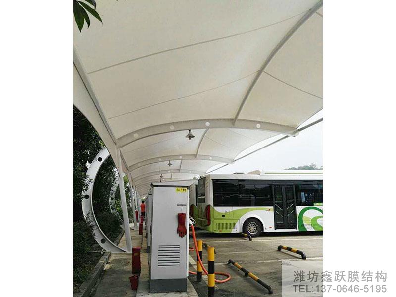膜结构充电桩