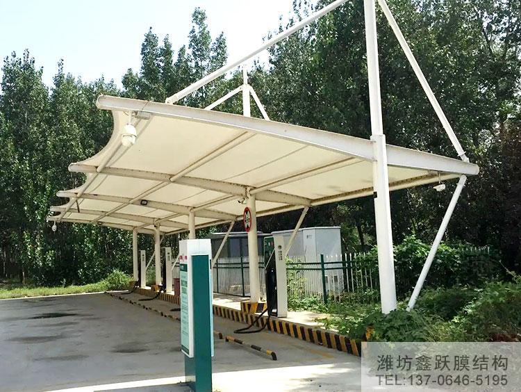 膜结构充电桩
